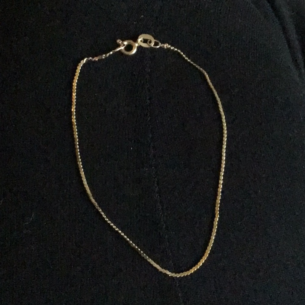 14k Italy made gold bracelet